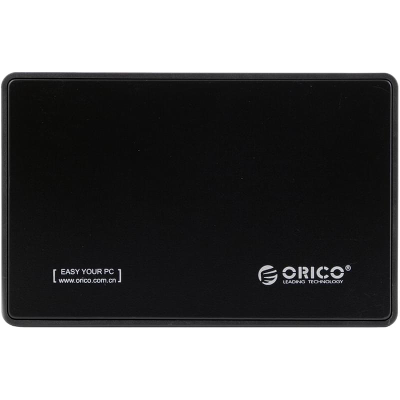 2.5" HDD/SSD USB 3.0 арналған ORICO сыртқы боксы Black (2588US3-V1-BK-EP) - фото #0, Technodom.kz