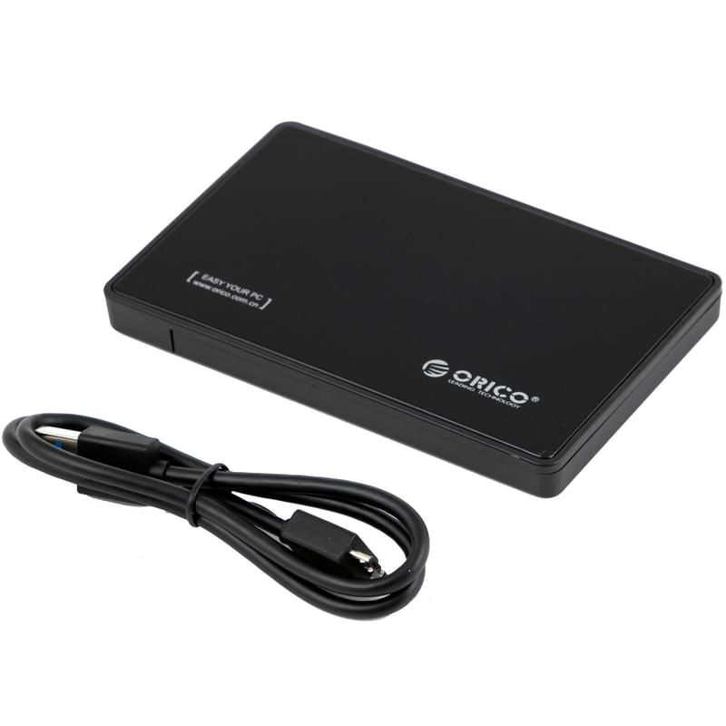 2.5" HDD/SSD USB 3.0 арналған ORICO сыртқы боксы Black (2588US3-V1-BK-EP) - фото #3, Technodom.kz