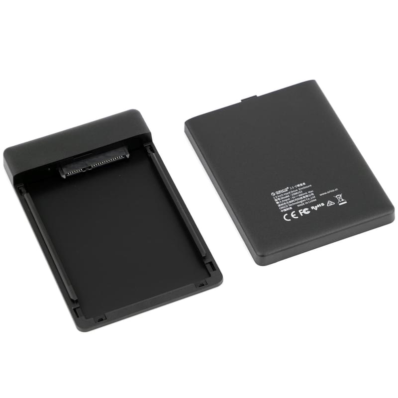 2.5" HDD/SSD USB 3.0 арналған ORICO сыртқы боксы Black (2588US3-V1-BK-EP) - фото #5, Technodom.kz