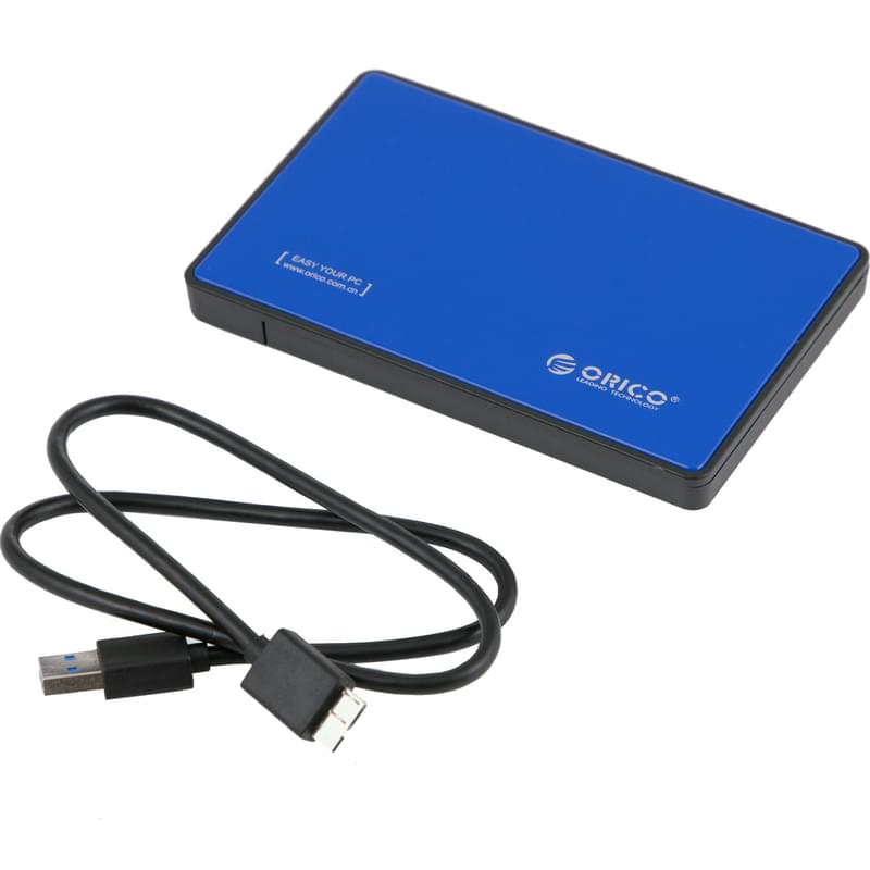 Внешний бокс ORICO для 2.5" HDD/SSD USB 3.0 Blue (2588US3-V1-BL-EP) - фото #2, Technodom.kz Внешний бокс ORICO для 2.5" HDD/SSD USB 3.0 Blue (2588US3-V1-BL-EP) - фото #2, Technodom.kz