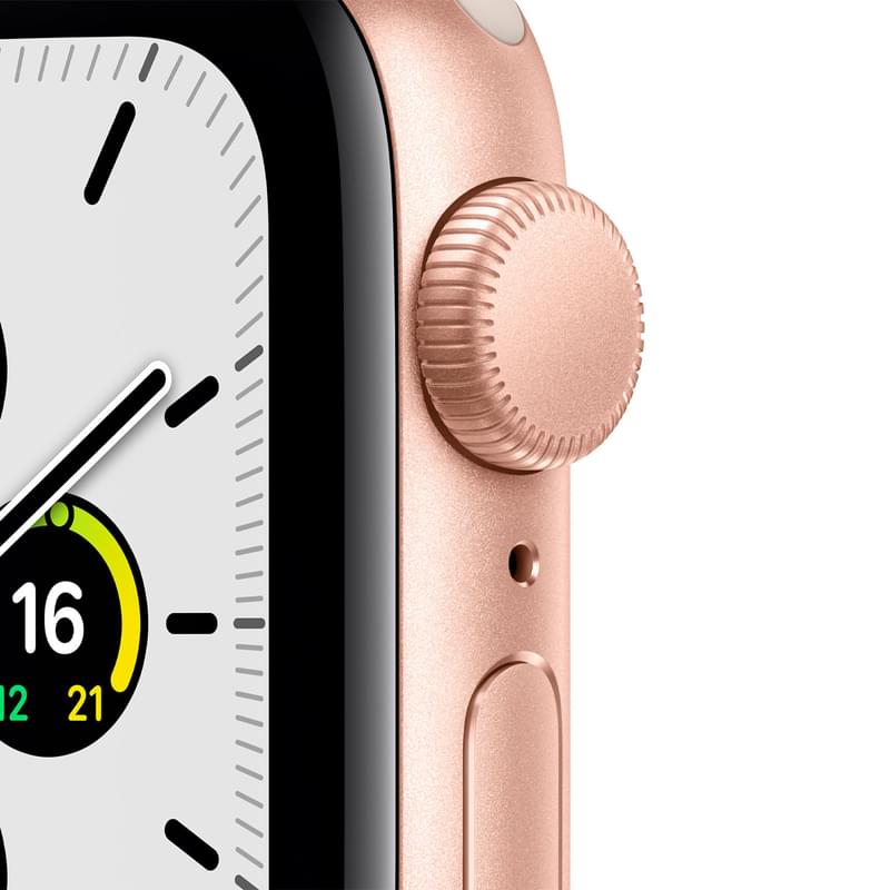 Смарт-часы Apple Watch SE GPS, 40mm Gold Aluminium Case with Starlight Sport Band (MKQ03GK/A) - фото #1, Technodom.kz
