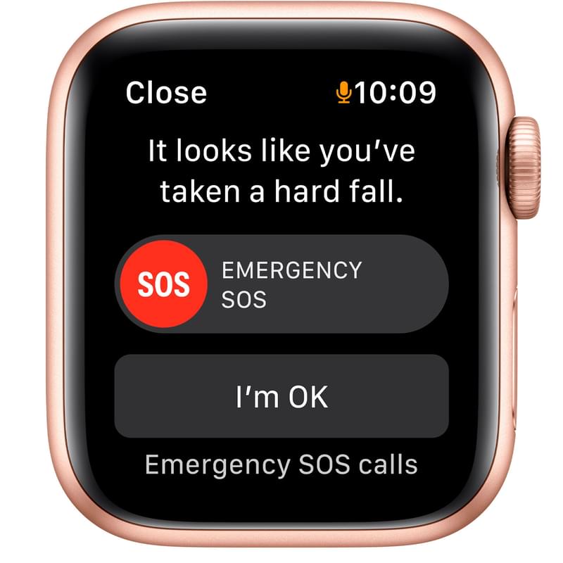 Смарт-часы Apple Watch SE GPS, 40mm Gold Aluminium Case with Starlight Sport Band (MKQ03GK/A) - фото #4, Technodom.kz