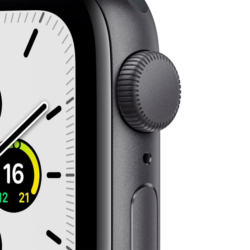 Смарт-часы Apple Watch SE GPS, 40mm Space Gray Aluminium Case with Midnight Sport Band (MKQ13GK/A) - фото #1, Technodom.kz
