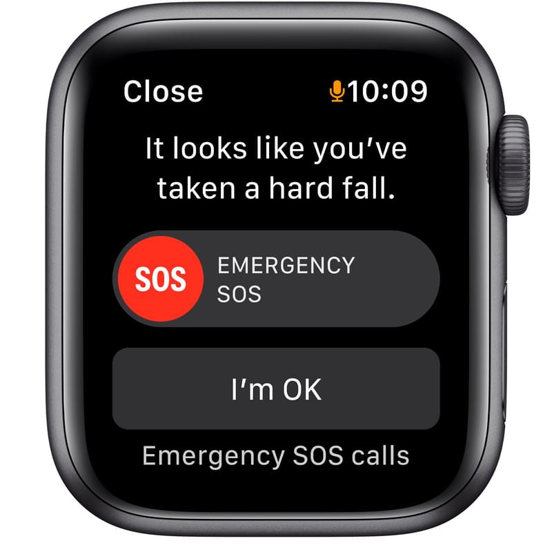 Смарт-часы Apple Watch SE GPS, 40mm Space Gray Aluminium Case with Midnight Sport Band (MKQ13GK/A) - фото #4, Technodom.kz