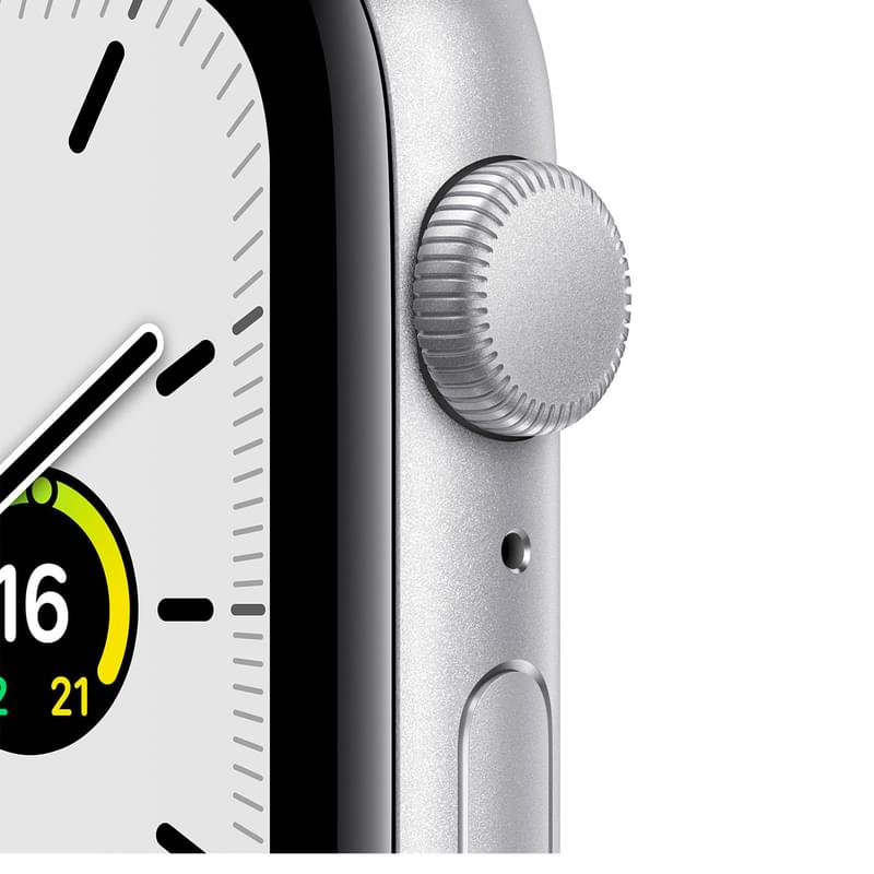 Смарт-часы Apple Watch SE GPS, 44mm Silver Aluminium Case with Abyss Blue Sport Band (MKQ43GK/A) - фото #2, Technodom.kz
