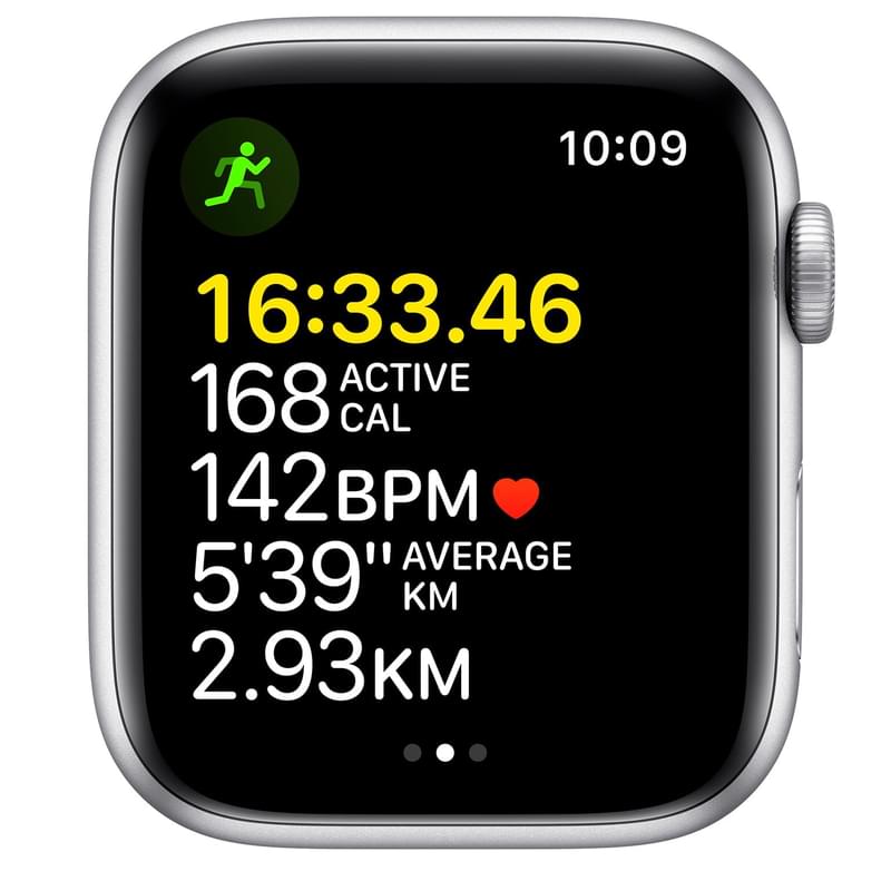 Смарт-часы Apple Watch SE GPS, 44mm Silver Aluminium Case with Abyss Blue Sport Band (MKQ43GK/A) - фото #3, Technodom.kz