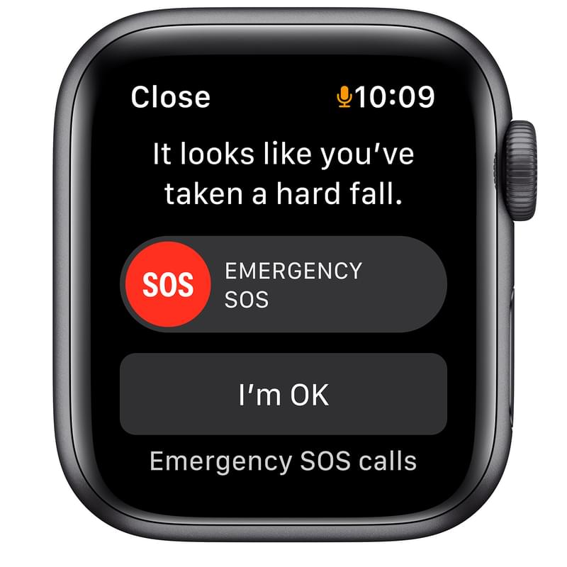Смарт-часы Apple Watch SE GPS, 44mm Space Gray Aluminium Case with Midnight Sport Band (MKQ63GK/A) - фото #5, Technodom.kz