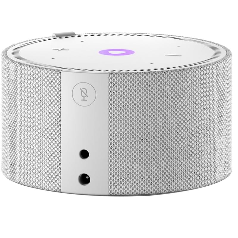 Умная колонка Яндекс Станция Мини Новая, с Часами, Серый Опал (YNDX-00020GR) - фото #2, Technodom.kz