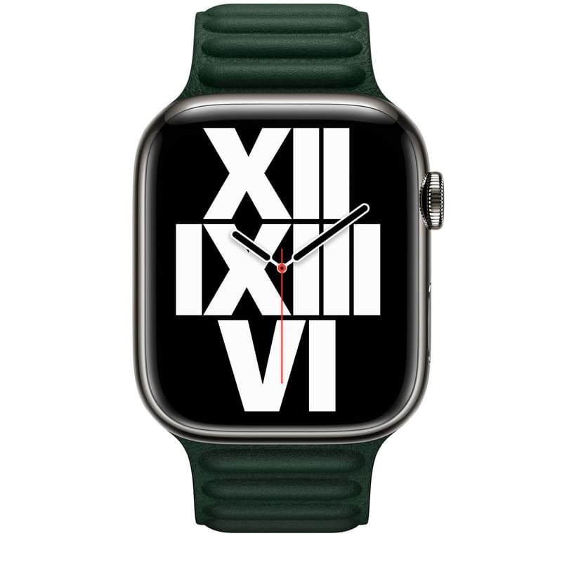 Sequoia Green Leather Link M/L (ML803ZM/A) Білезігі 45mm - фото #2, Technodom.kz