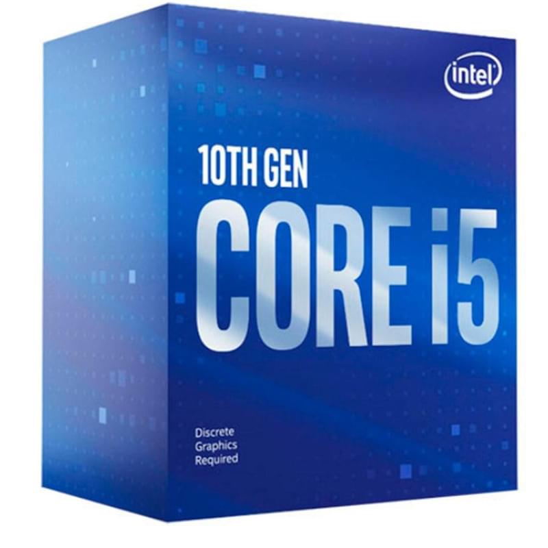 Процессор Intel Core i5-10400F (C6/12T, 12M Smart Cache, 2.9 up to 4.3GHz) LGA1200 BOX - фото #0, Technodom.kz