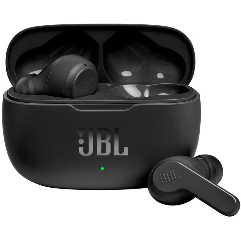 Наушники Вставные JBL Bluetooth Wave 200TWS, Black (JBLW200TWSBLK) - фото #0, Technodom.kz