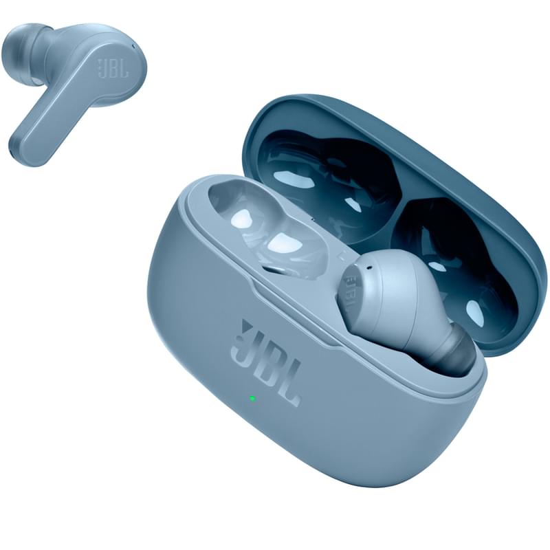 Наушники Вставные JBL Bluetooth Wave 200TWS, Blue (JBLW200TWSBLU) - фото #8, Technodom.kz