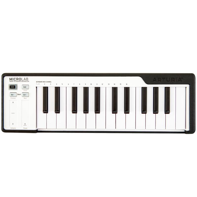 MIDI клавиатура Arturia MicroLab Black (230512) - фото #0, Technodom.kz