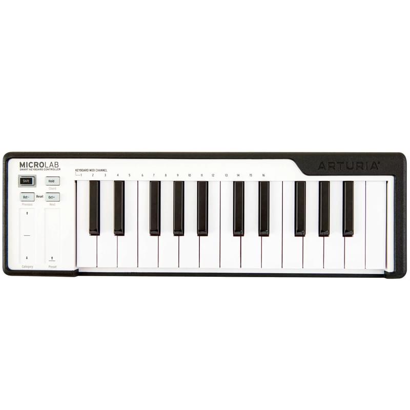 MIDI клавиатура Arturia MicroLab Black (230512) - фото #0, Technodom.kz