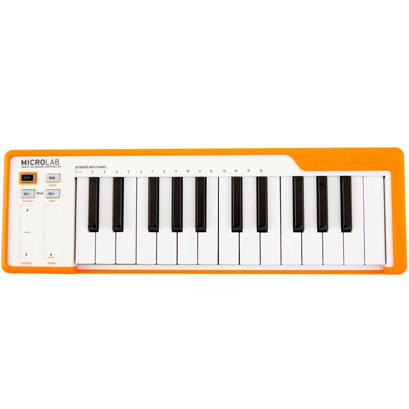 MIDI клавиатура Arturia MicroLab Orange (230513) - фото #0, Technodom.kz