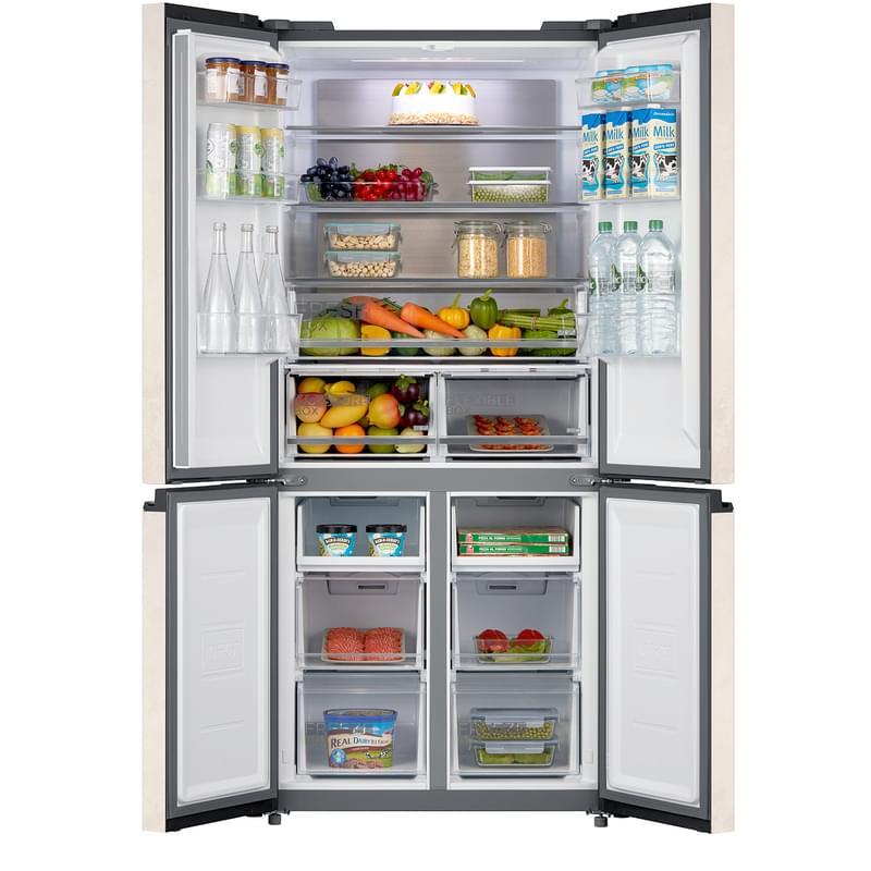 Холодильник Midea MDRF644FGF34B - фото #2, Technodom.kz