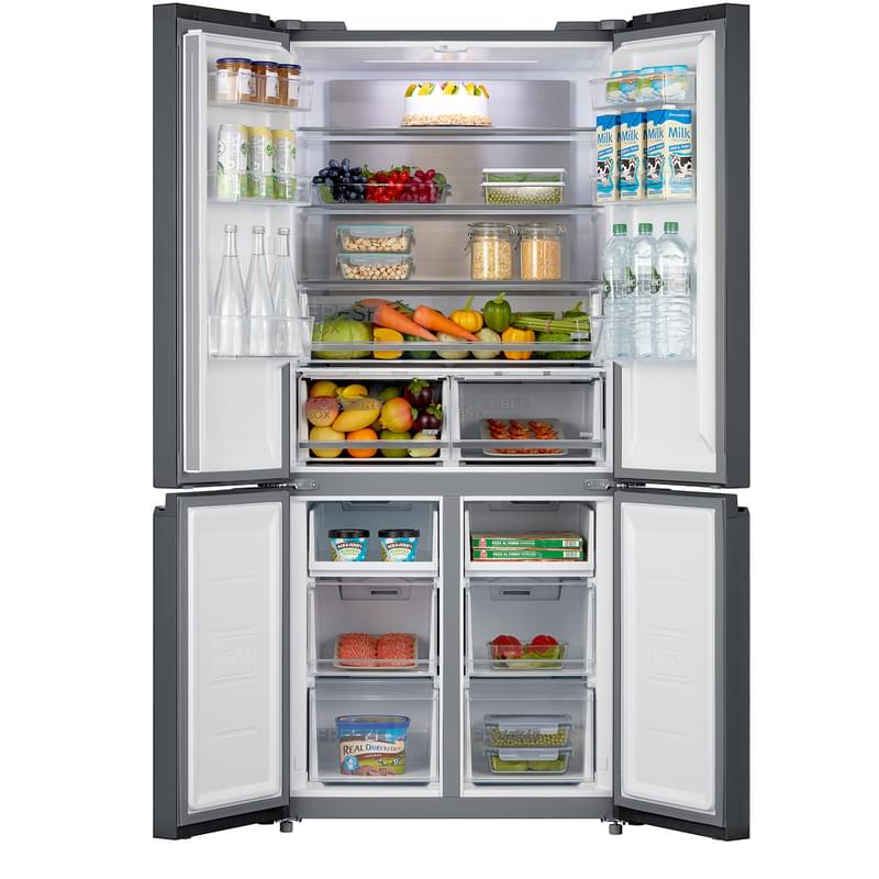 Холодильник Midea MDRF644FGF23B - фото #3, Technodom.kz