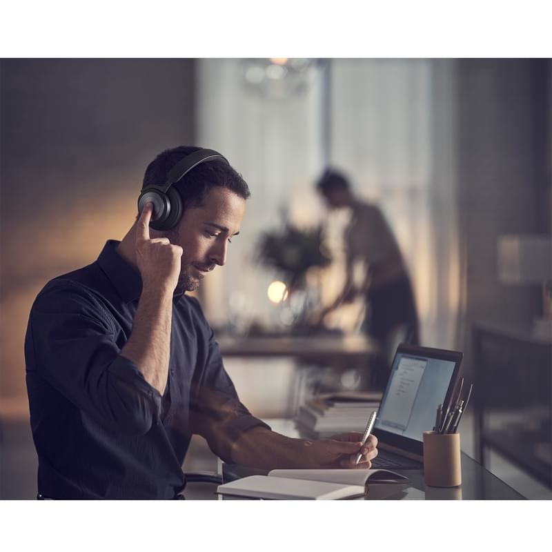 Наушники Накладные Bang & Olufsen Bluetooth BeoPlay HX, Black Anthracite (1224000) - фото #10, Technodom.kz