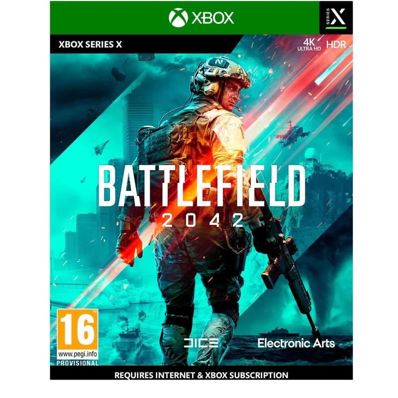 XBOX арналған Series X|S Battlefield 2042 (2190004781086) ойыны - фото #0, Technodom.kz