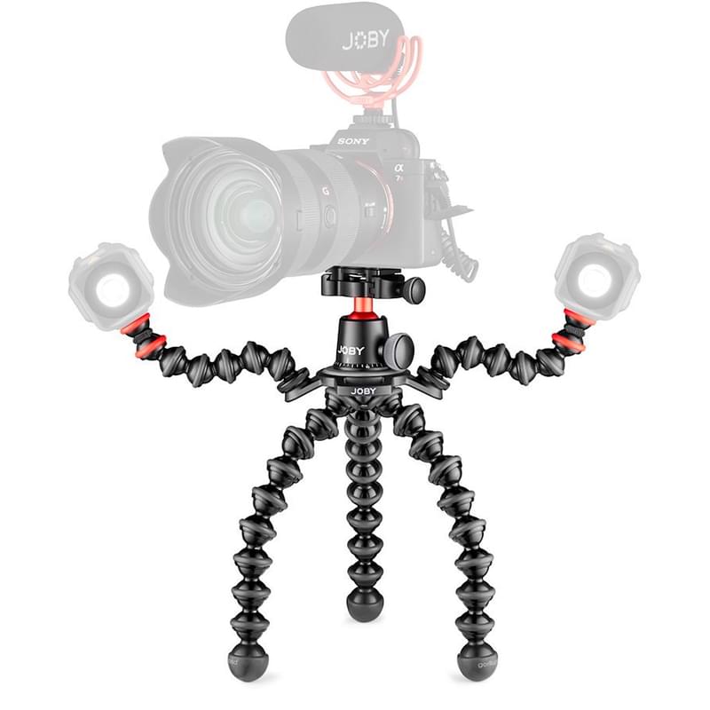 Штатив Joby GorillaPod 3K PRO Rig штатив с головой для фотокамер черный/серый (JB01567-BWW) - фото #5, Technodom.kz