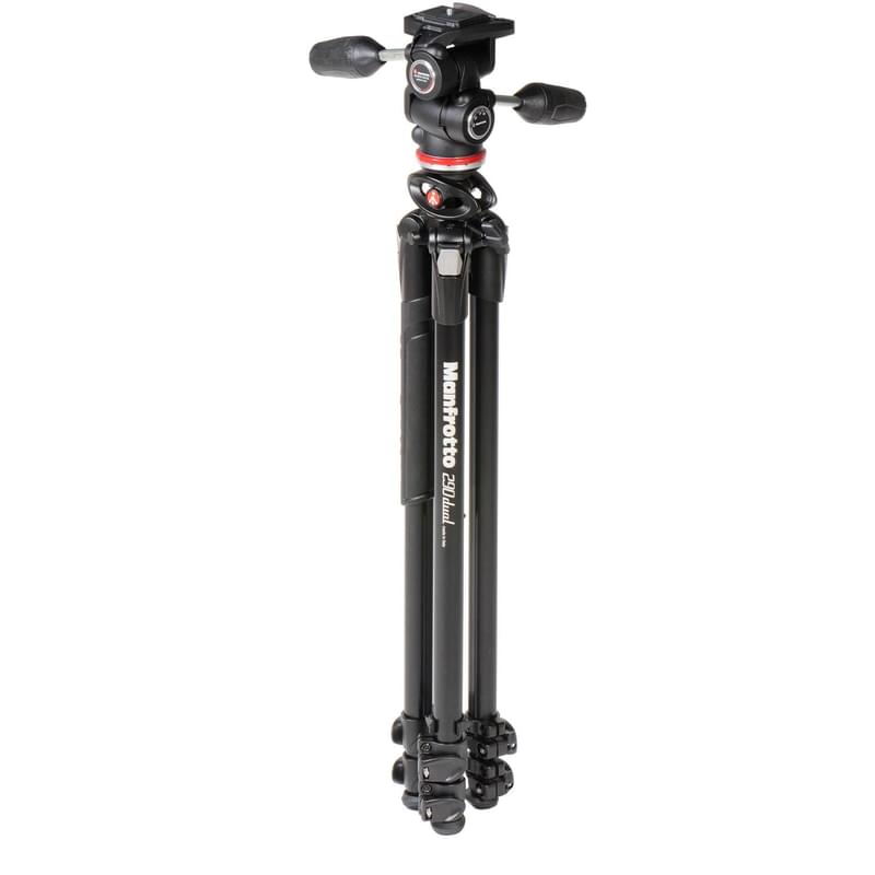 Штатив MANFROTTO 290 DUAL 3-секционный (MK290DUA3-3W) - фото #3, Technodom.kz