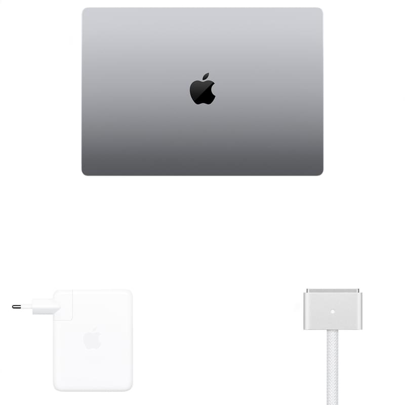 Ноутбук Apple MacBook Pro 16 Space Gray M1 Pro / 16ГБ / 512SSD / 16.2 / Mac OS Monterey / (MK183RU/A) - фото #6, Technodom.kz