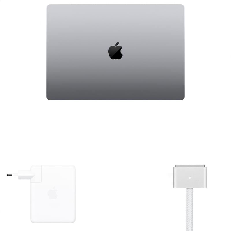 Ноутбук Apple MacBook Pro 16 Space Gray M1 Pro / 16ГБ / 1000SSD / 16.2 / Mac OS Monterey / (MK193RU/A) - фото #6, Technodom.kz