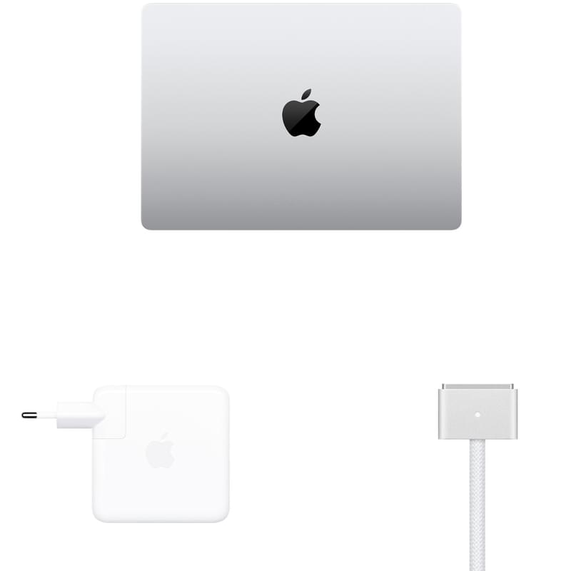 Ноутбук Apple MacBook Pro 14 Silver M1 Pro / 16ГБ / 512SSD / 14.2 / Mac OS Monterey / (MKGR3RU/A) - фото #6, Technodom.kz