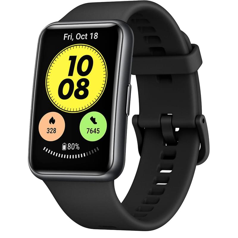 Смарт-часы HUAWEI Watch Fit New, Graphite Black - фото #0, Technodom.kz