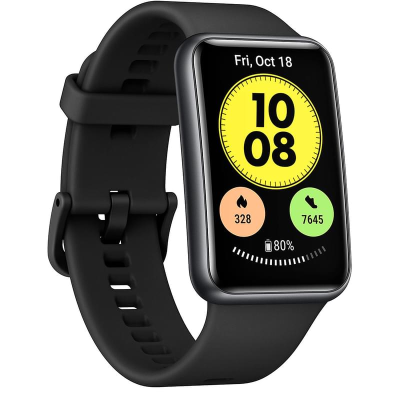 Смарт-часы HUAWEI Watch Fit New, Graphite Black - фото #2, Technodom.kz