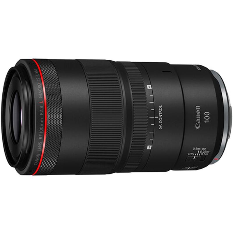 Объектив Canon RF 100 mm f/2.8 L MACRO IS USM - фото #2, Technodom.kz