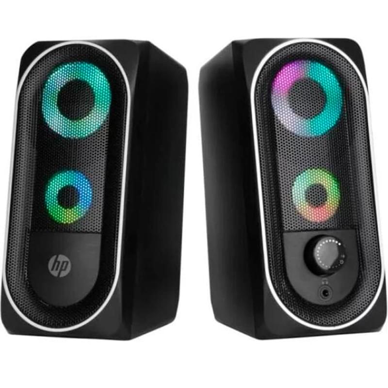 Колонки 2.0 HP DHE-6001, Black - фото #0, Technodom.kz