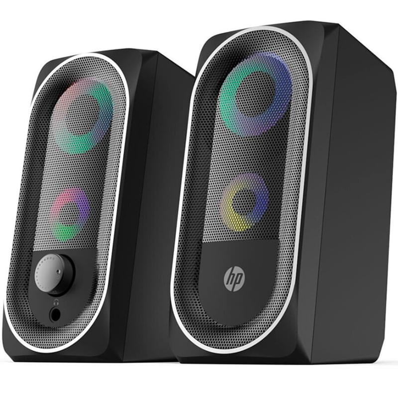 Колонки 2.0 HP DHE-6001, Black - фото #1, Technodom.kz
