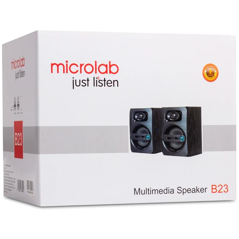 Колонки 2.0 Microlab B23, Black - фото #2, Technodom.kz