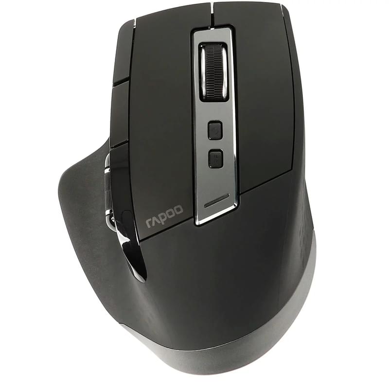 Мышка беспроводная USB/BT Rapoo MT750S, Black - фото #0, Technodom.kz