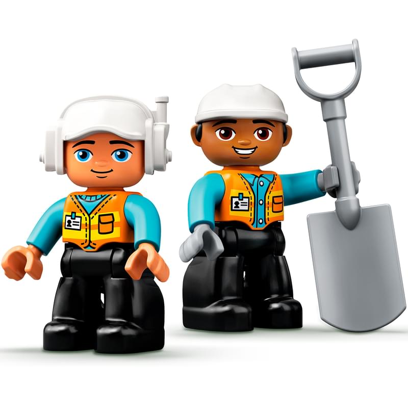 Конструктор LEGO Duplo Грузовик и гусеничный экскаватор (10931) - фото #5, Technodom.kz
