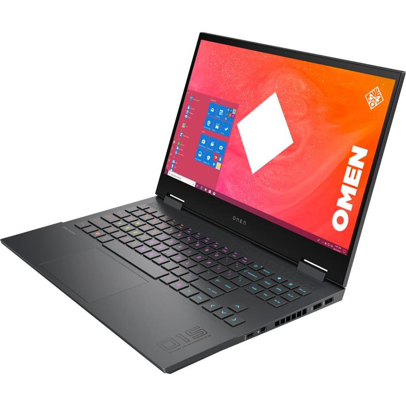 Игровой ноутбук HP Omen 15-EN1000UR Ryzen 9 5900H / 16ГБ / 1000SSD / RTX3070 8ГБ / 15.6 / Win10 / (39W00EA) - фото #2, Technodom.kz