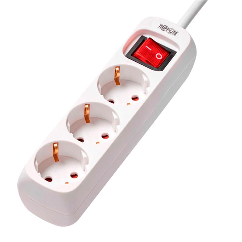 Удлинитель TrippLite 3Schuko, 16А, 1,5м, White (PS3G15) - фото #0, Technodom.kz Удлинитель TrippLite 3Schuko, 16А, 1,5м, White (PS3G15) - фото #0, Technodom.kz