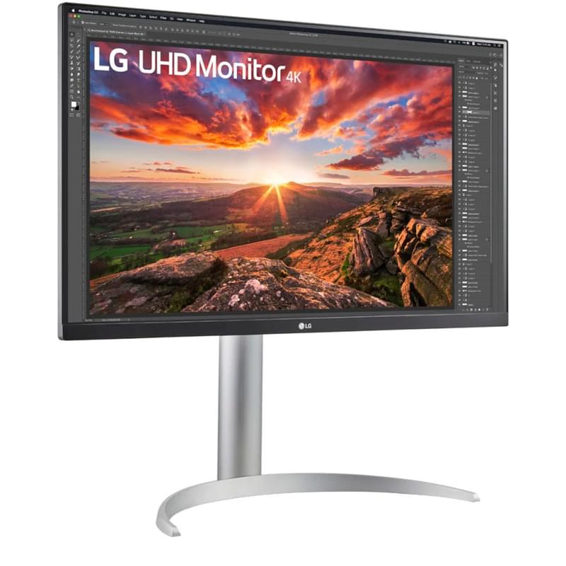 Монитор 27'' LG 27UP850-W 3840x2160 16:9 IPS 60ГЦ (2HDMI+DP+Type-C) White - фото #2, Technodom.kz