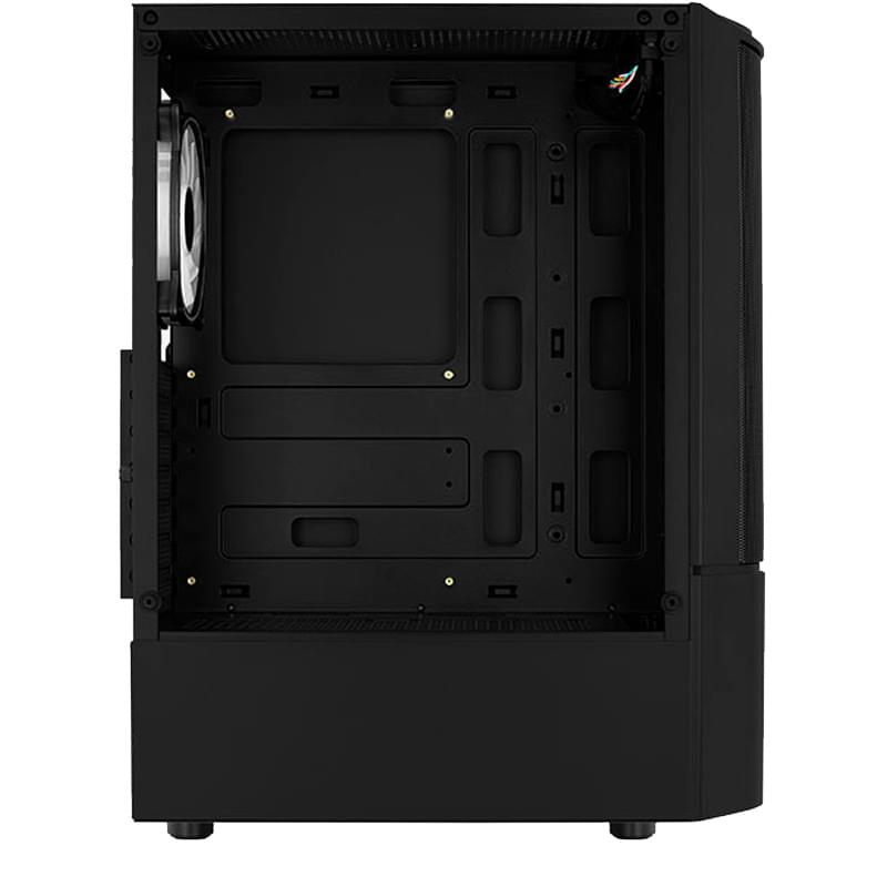 Aerocool Quantum Mesh MidTower кейсі, window, Black ATX (Mesh-G-BK-v3) - фото #4, Technodom.kz