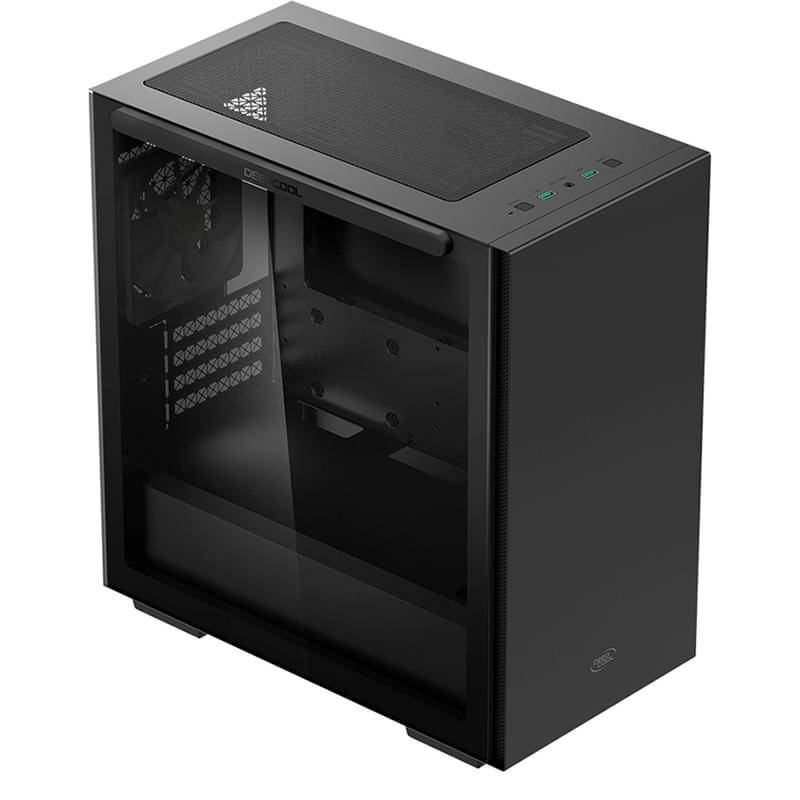 ПК корпус Deepcool MACUBE 110 MiniTower, window, Black mATX (R-MACUBE110-BKNGM1N-G-1) - фото #1, Technodom.kz