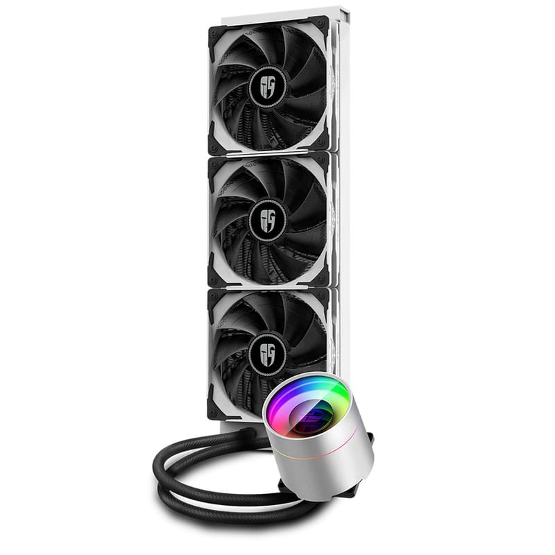 Система жидкостного охлаждения для CPU Deepcool CASTLE 360 EX White - фото #2, Technodom.kz
