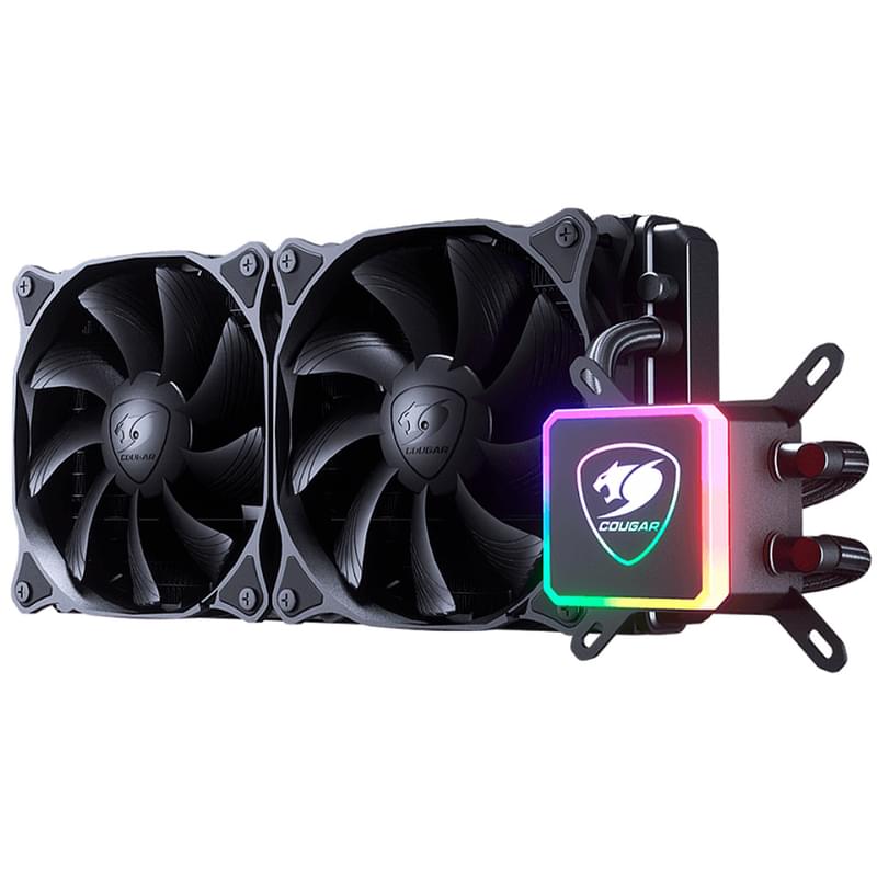 CPU Cougar Aqua ARGB 280 арналған сұйық салқындату жүйесі - фото #0, Technodom.kz