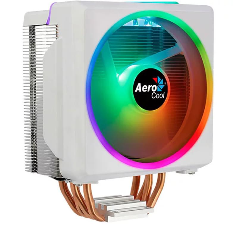 CPU Aerocool Cylon 4F WH ARGB PWM 4P арналған кулері - фото #0, Technodom.kz