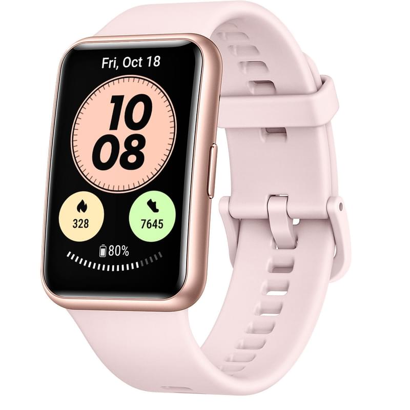 Смарт-часы HUAWEI Watch Fit New, Sakura Pink - фото #0, Technodom.kz
