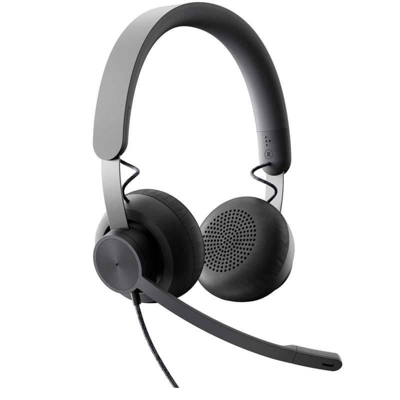 Гарнитура Накладная Logitech UC Zone Wireless, Black (981-000875) - фото #0, Technodom.kz