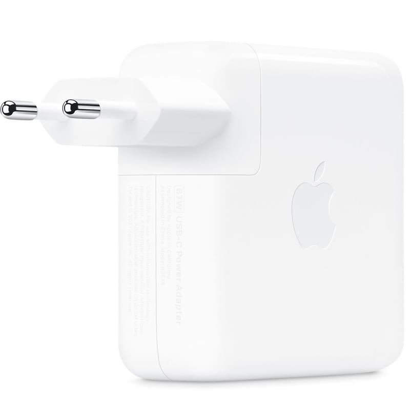 Адаптер питания Apple, 1*Type-C 67Вт (MKU63ZM/A) - фото #1, Technodom.kz