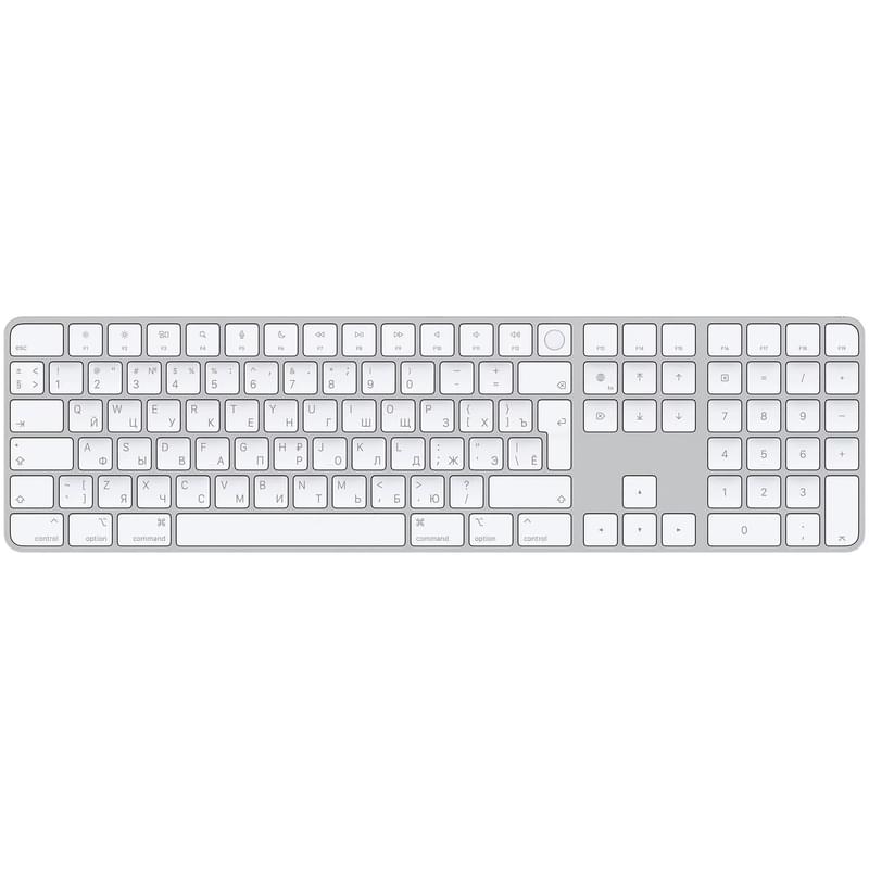 Клавиатура беспроводная Apple Magic Keyboard с Touch ID и цифровой панелью (MK2C3RS/A) - фото #0, Technodom.kz