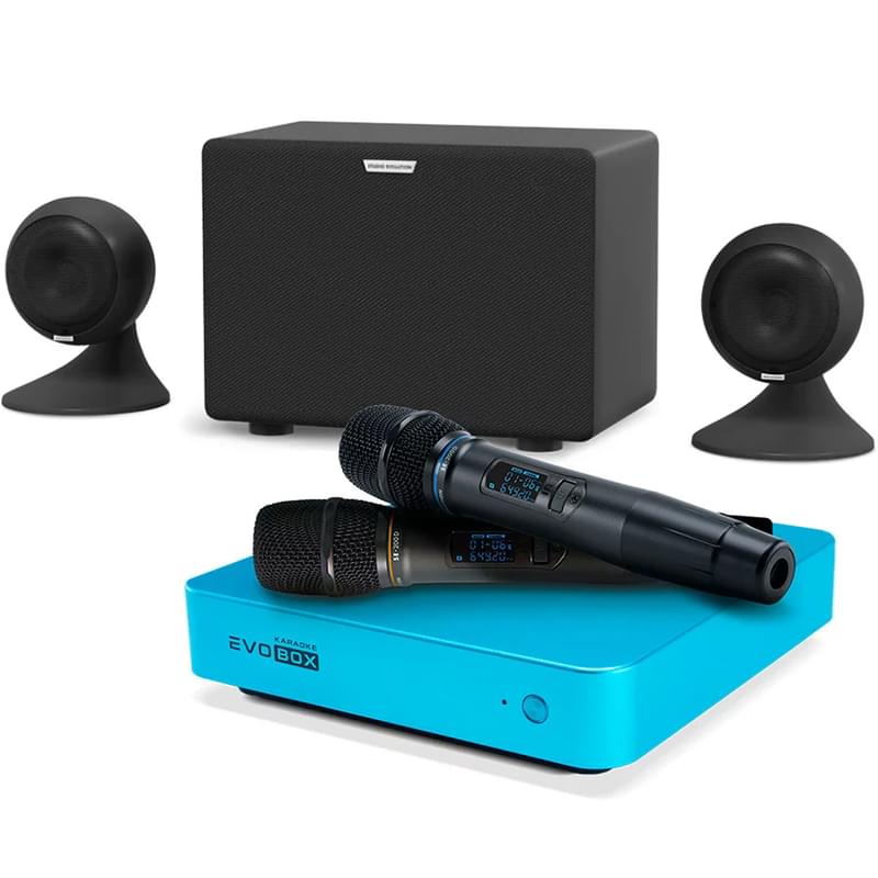 Караоке система Studio Evolution EvoBox + микрофоны SE 200D + EvoSound Sphere 2.1,комплект - фото #0, Technodom.kz