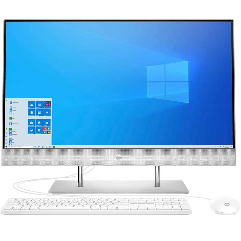 Моноблок 27" HP 27-DP1024UR White (51135G7-8-256-W-FHD) (497A4EA) - фото #0, Technodom.kz